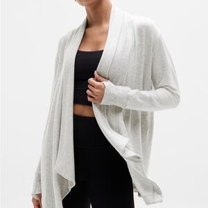 Athleta Pranayama wrap sweater